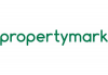 The word propertymark written in green on a white background